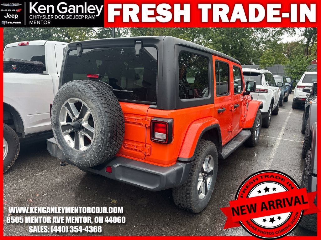2018 Jeep Wrangler Unlimited Sahara 4x4