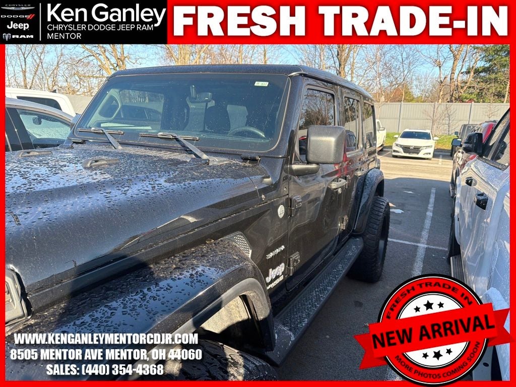 2018 Jeep Wrangler Unlimited Sahara 4x4