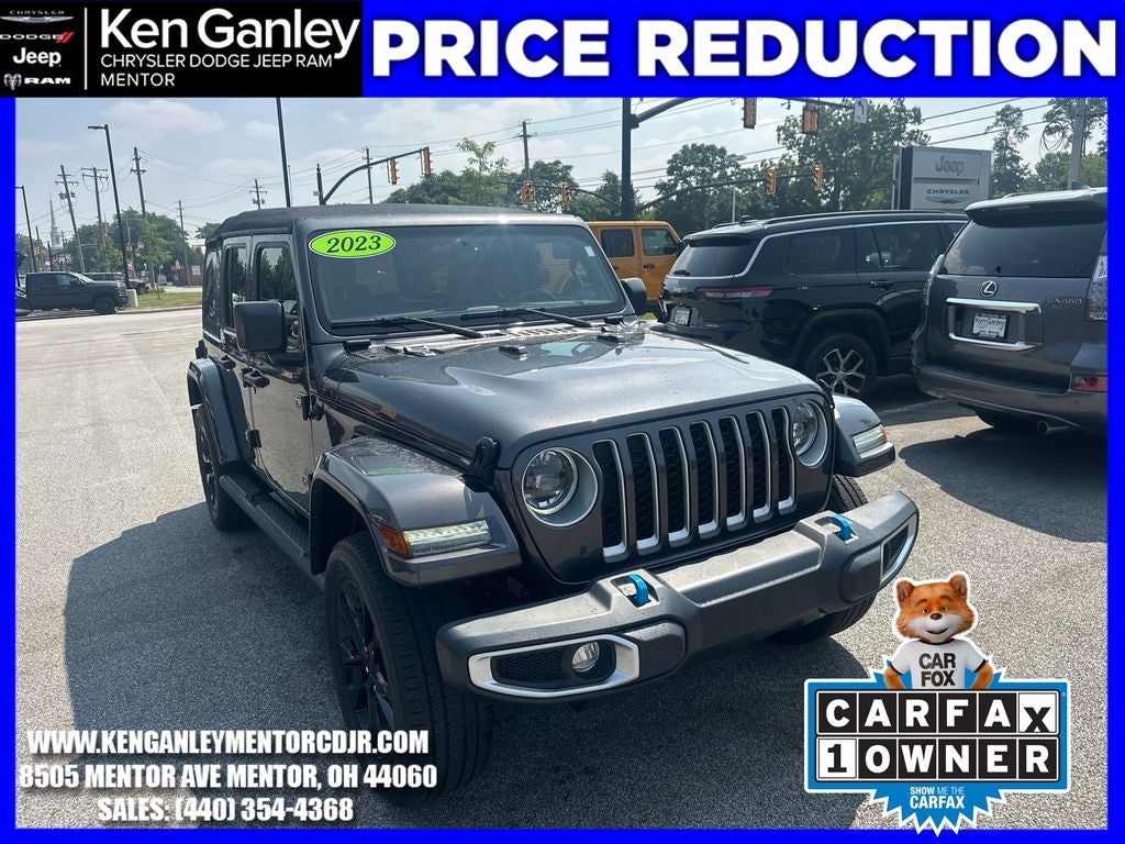 2023 Jeep Wrangler 4xe Sahara 4x4