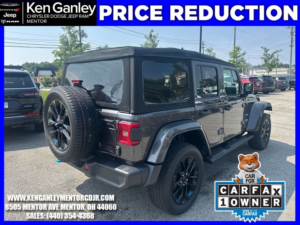 2023 Jeep Wrangler 4xe Sahara 4x4