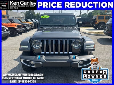 2023 Jeep Wrangler 4xe Sahara 4x4