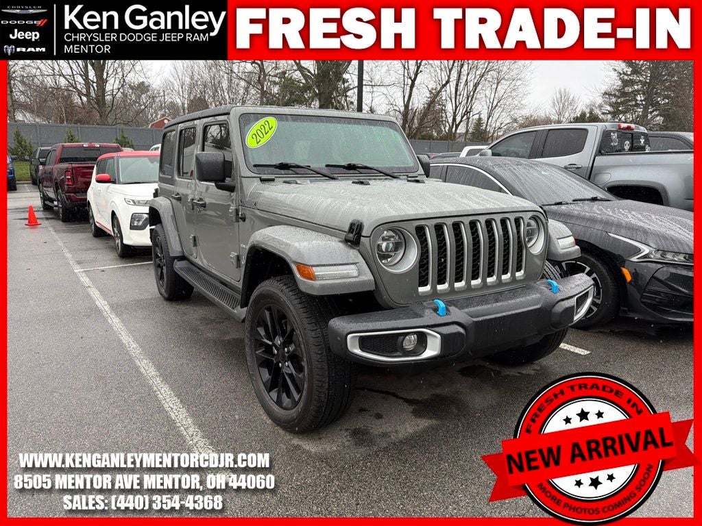 2022 Jeep Wrangler 4xe Unlimited Sahara 4x4