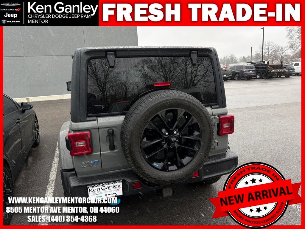 2022 Jeep Wrangler 4xe Unlimited Sahara 4x4