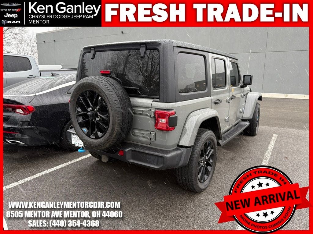 2022 Jeep Wrangler 4xe Unlimited Sahara 4x4