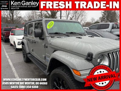 2022 Jeep Wrangler 4xe Unlimited Sahara 4x4