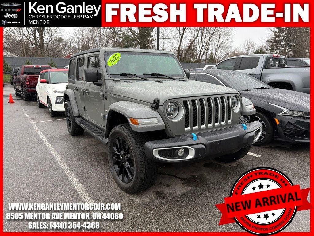 2022 Jeep Wrangler 4xe Unlimited Sahara 4x4