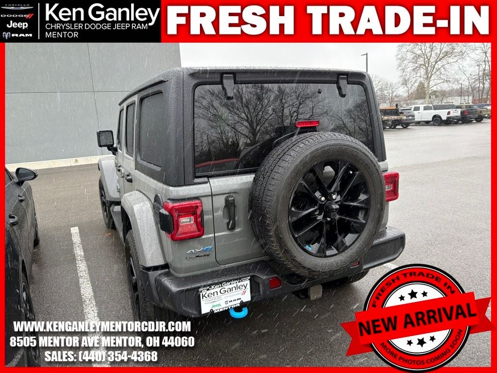 2022 Jeep Wrangler 4xe Unlimited Sahara 4x4