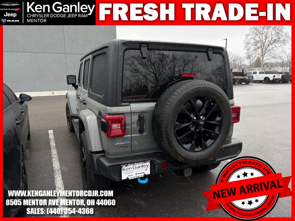 2022 Jeep Wrangler 4xe Unlimited Sahara 4x4