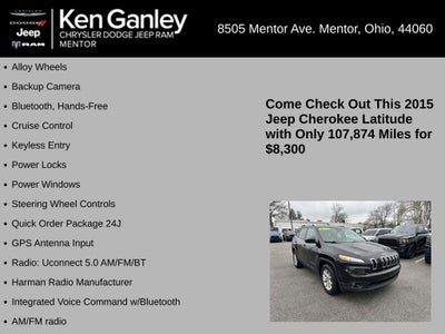 2015 Jeep Cherokee Latitude