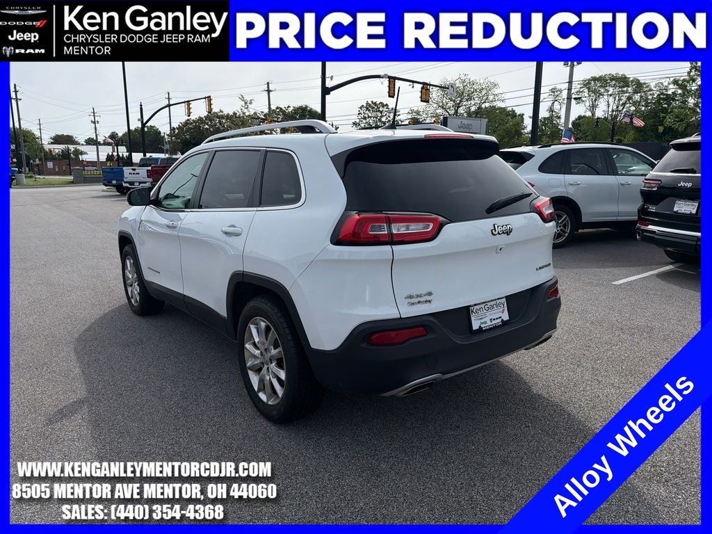 2017 Jeep Cherokee Limited 4x4