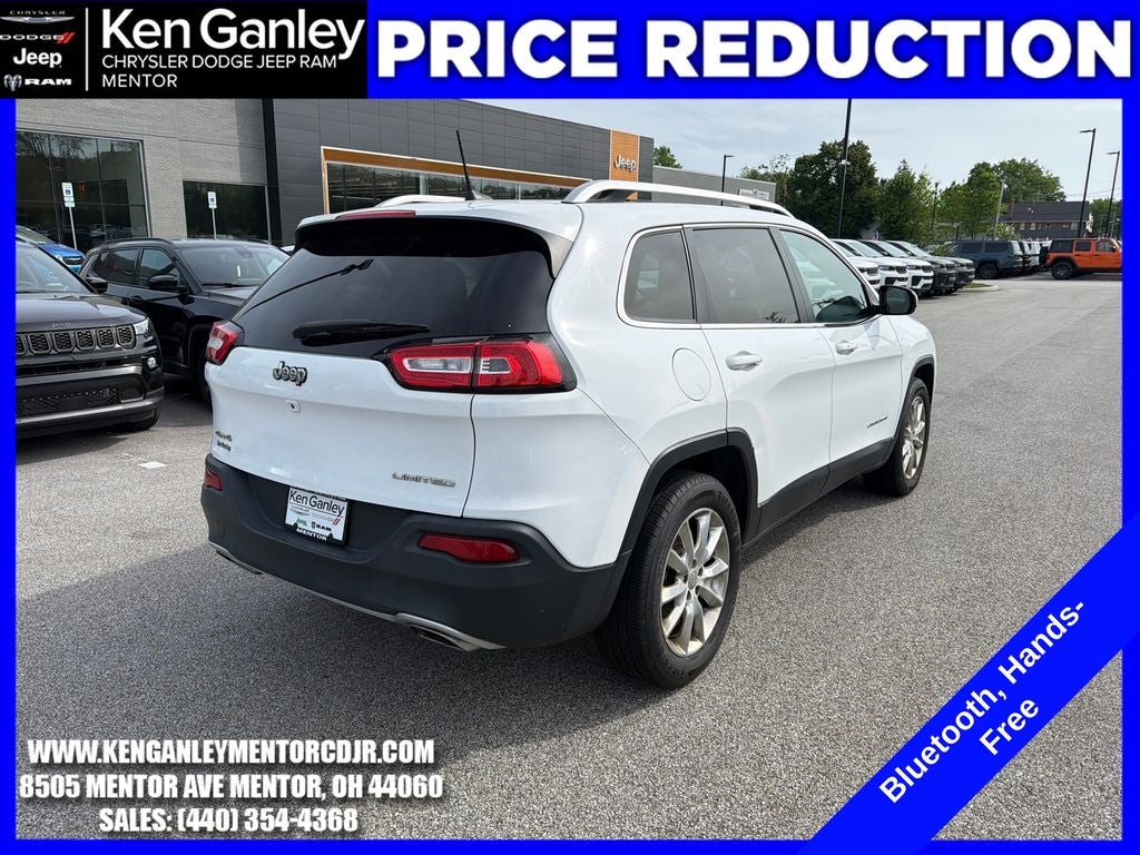 2017 Jeep Cherokee Limited 4x4