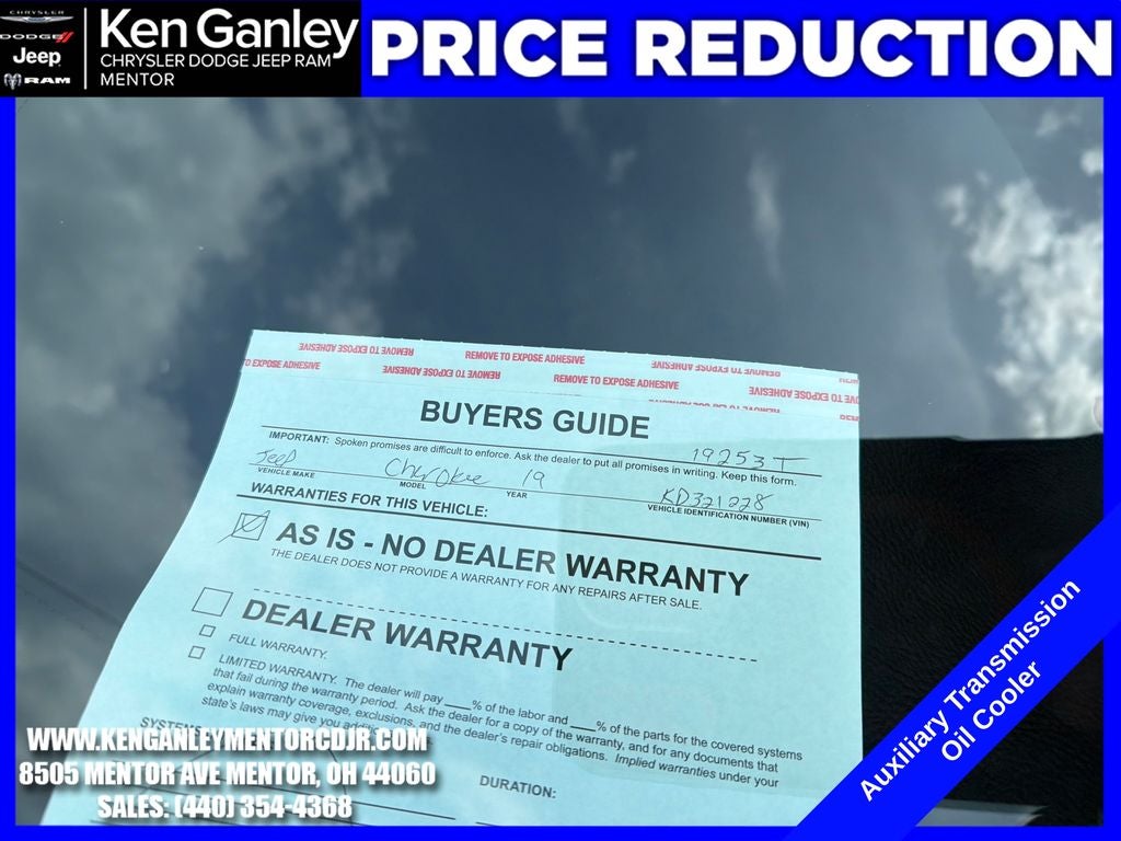 2019 Jeep Cherokee Limited 4x4