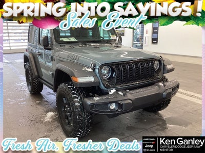 2026 Jeep Wrangler WRANGLER 2-DOOR WILLYS