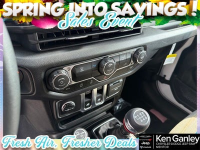 2026 Jeep Wrangler WRANGLER 2-DOOR SPORT