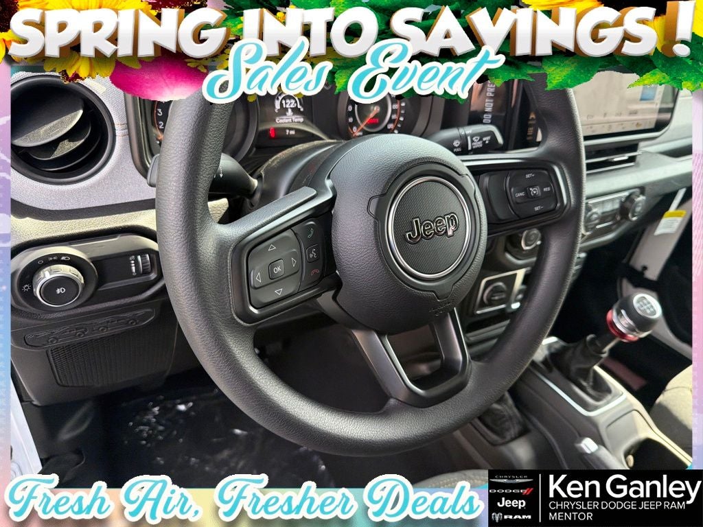 2026 Jeep Wrangler WRANGLER 2-DOOR SPORT