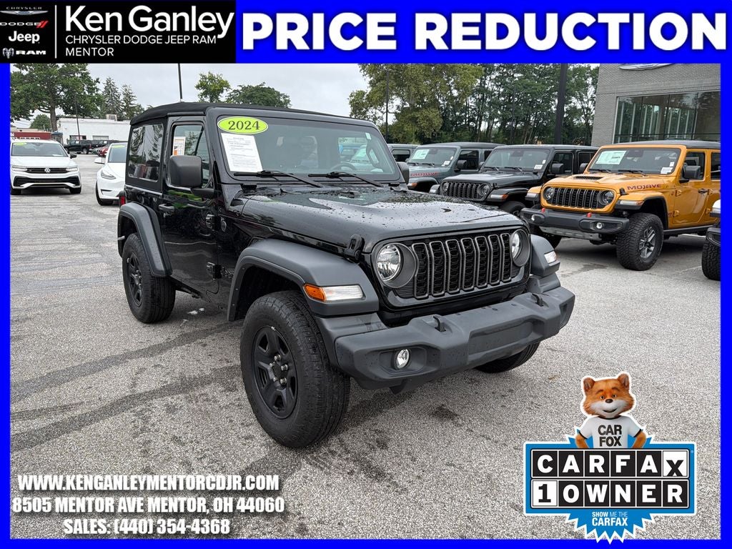 2024 Jeep Wrangler 2-Door Sport 4x4