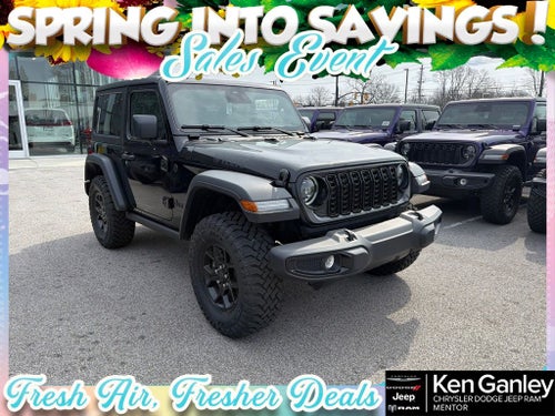 2026 Jeep Wrangler WRANGLER 2-DOOR WILLYS