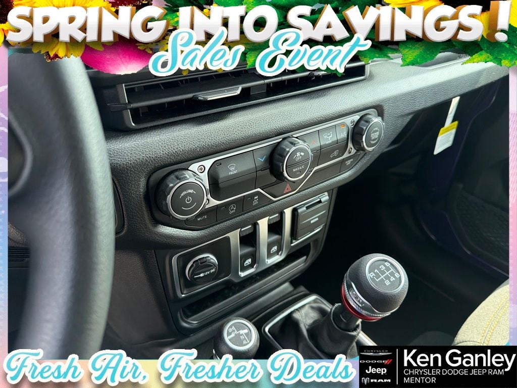 2026 Jeep Wrangler WRANGLER 2-DOOR SPORT