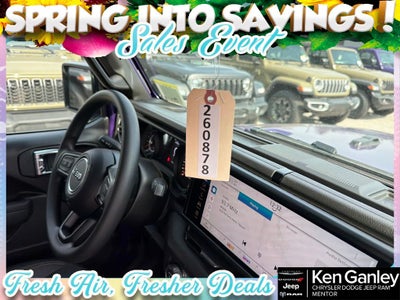 2026 Jeep Wrangler WRANGLER 2-DOOR SPORT