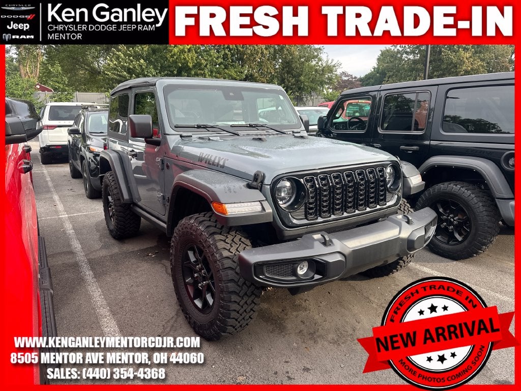 2025 Jeep Wrangler 2-Door Willys 4x4