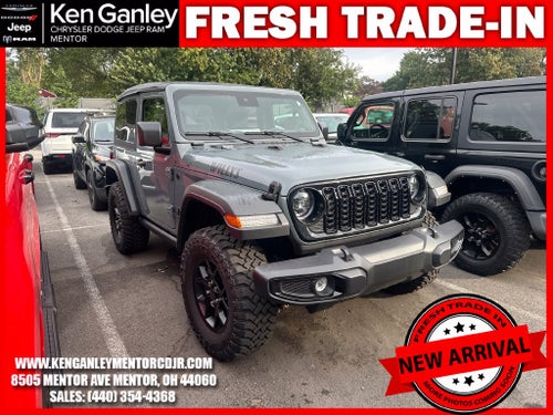 2025 Jeep Wrangler 2-Door Willys 4x4
