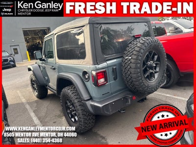 2025 Jeep Wrangler 2-Door Willys 4x4