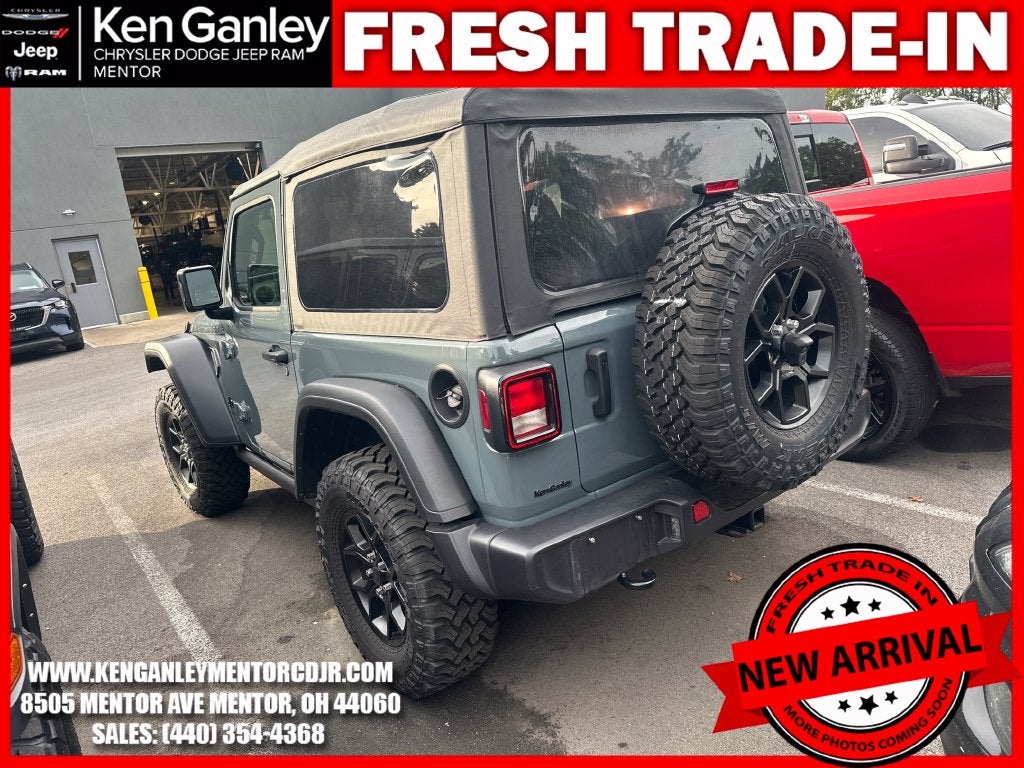 2025 Jeep Wrangler 2-Door Willys 4x4