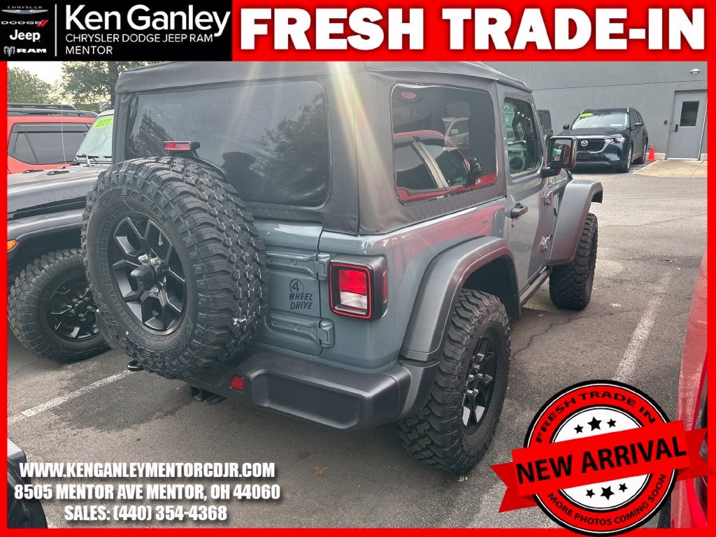 2025 Jeep Wrangler 2-Door Willys 4x4