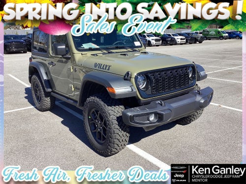 2026 Jeep Wrangler WRANGLER 2-DOOR WILLYS
