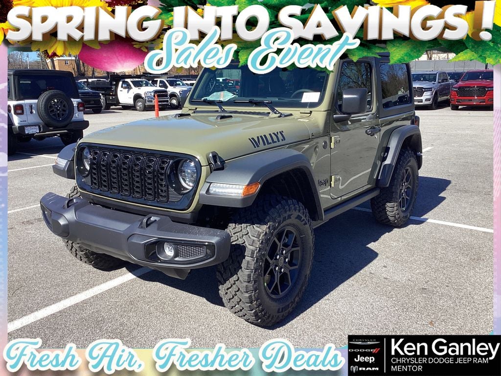 2026 Jeep Wrangler WRANGLER 2-DOOR WILLYS