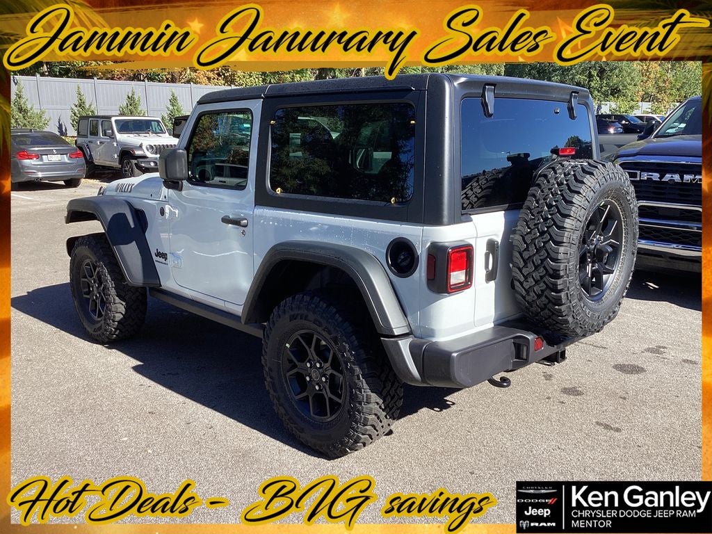 2026 Jeep Wrangler WRANGLER 2-DOOR WILLYS