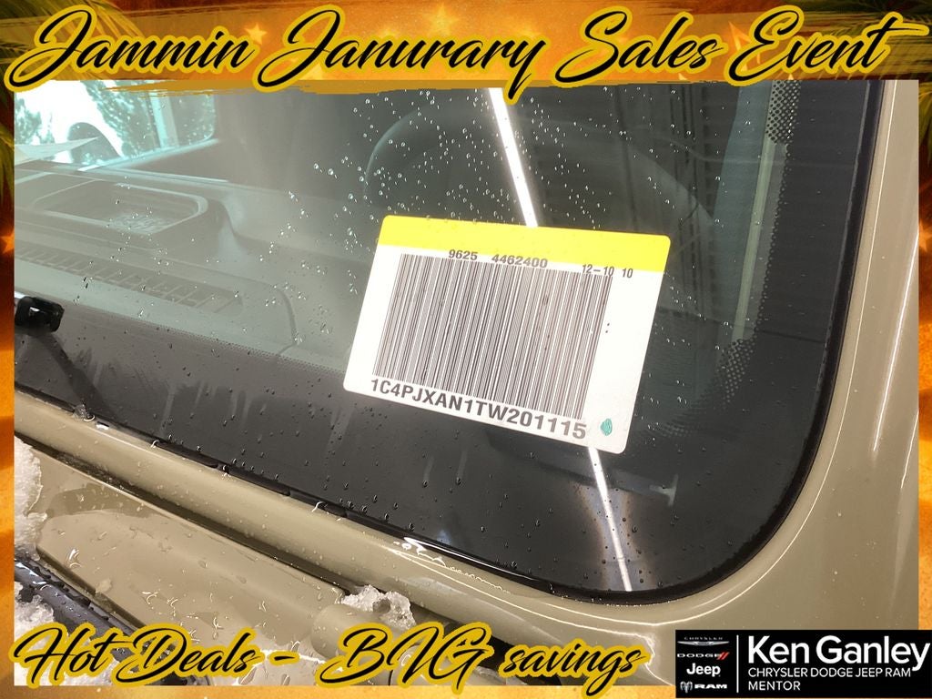 2026 Jeep Wrangler WRANGLER 2-DOOR WILLYS