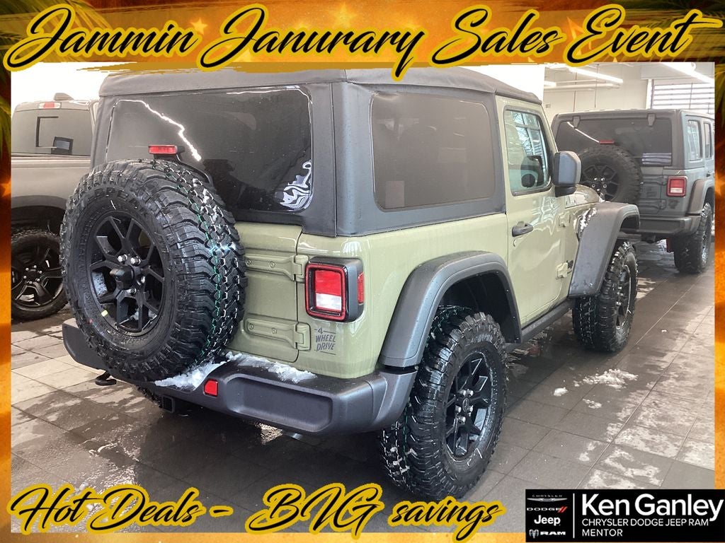 2026 Jeep Wrangler WRANGLER 2-DOOR WILLYS