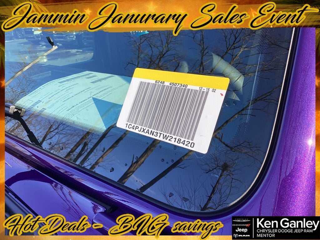 2026 Jeep Wrangler WRANGLER 2-DOOR WILLYS