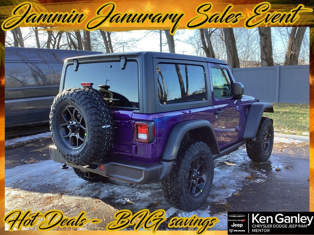 2026 Jeep Wrangler WRANGLER 2-DOOR WILLYS