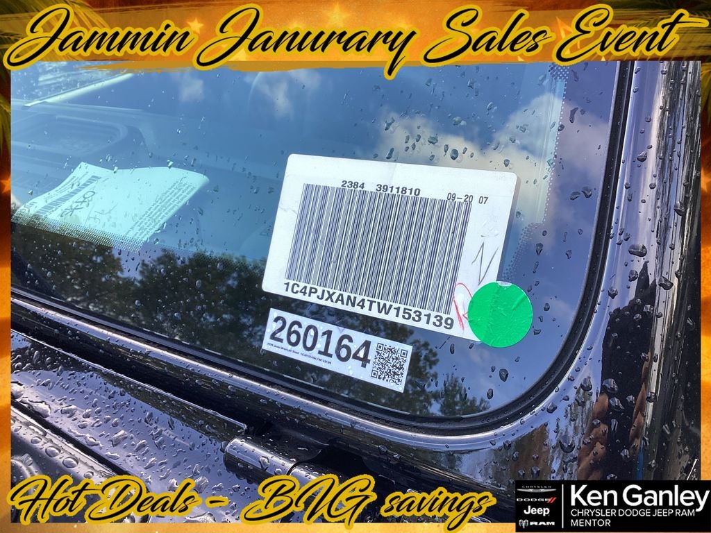 2026 Jeep Wrangler WRANGLER 2-DOOR SPORT