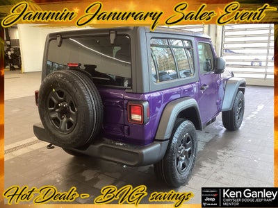 2026 Jeep Wrangler WRANGLER 2-DOOR SPORT