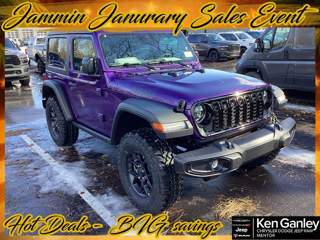2026 Jeep Wrangler WRANGLER 2-DOOR WILLYS