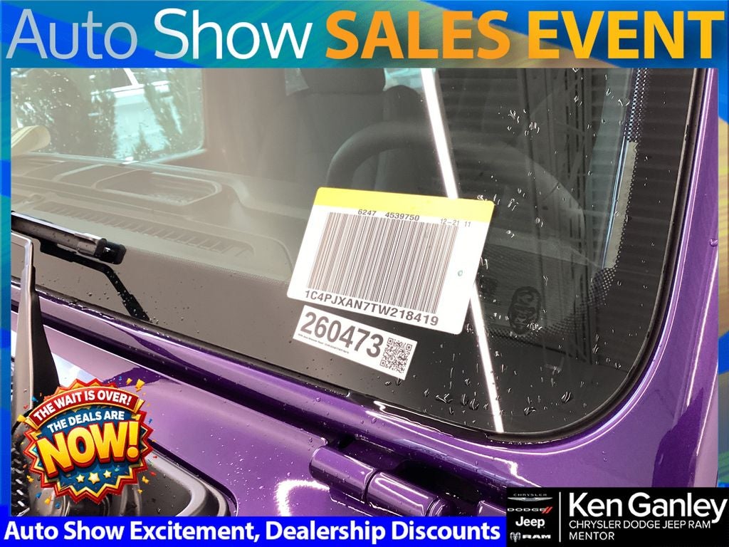 2026 Jeep Wrangler WRANGLER 2-DOOR WILLYS