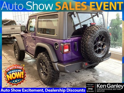 2026 Jeep Wrangler WRANGLER 2-DOOR WILLYS