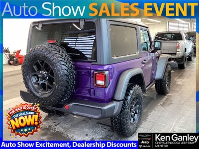 2026 Jeep Wrangler WRANGLER 2-DOOR WILLYS