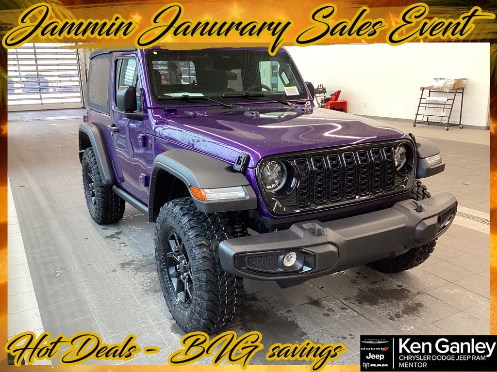 2026 Jeep Wrangler WRANGLER 2-DOOR WILLYS
