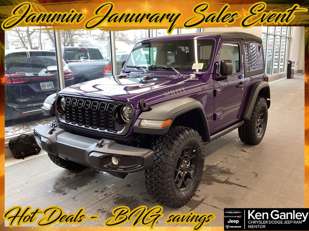 2026 Jeep Wrangler WRANGLER 2-DOOR WILLYS