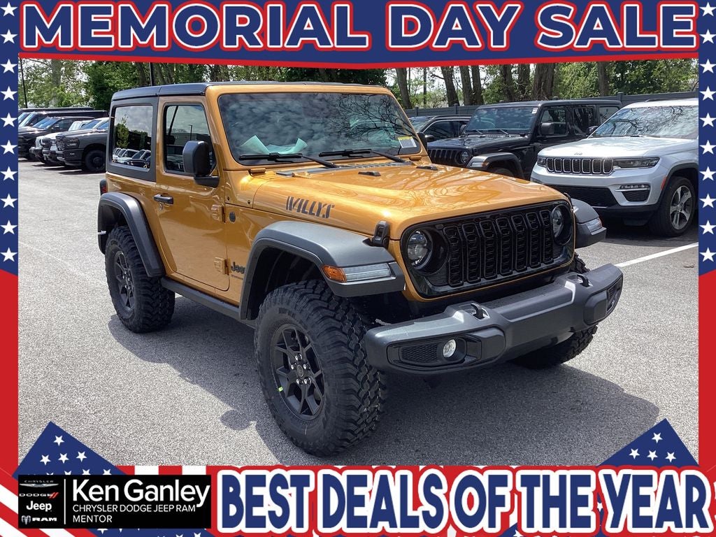 2026 Jeep Wrangler WRANGLER 2-DOOR WILLYS