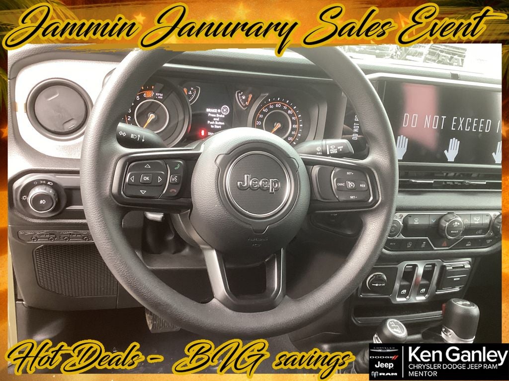 2026 Jeep Wrangler WRANGLER 2-DOOR SPORT