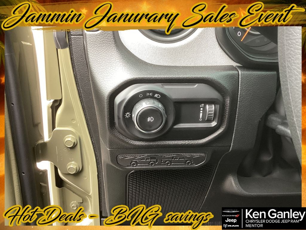 2026 Jeep Wrangler WRANGLER 2-DOOR SPORT