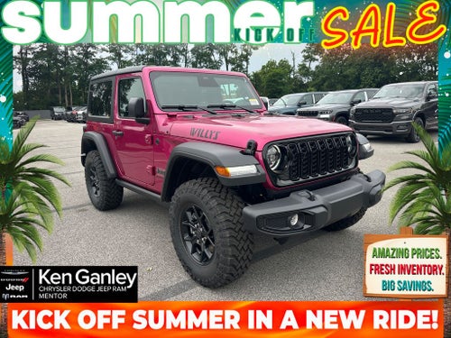 2026 Jeep Wrangler WRANGLER 2-DOOR WILLYS
