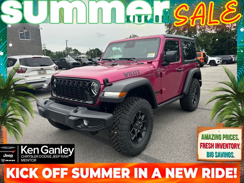 2026 Jeep Wrangler WRANGLER 2-DOOR WILLYS