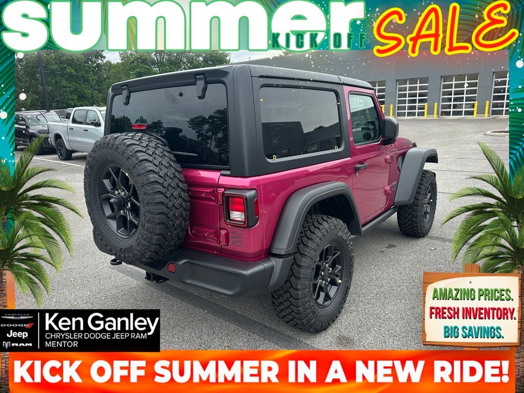 2026 Jeep Wrangler WRANGLER 2-DOOR WILLYS