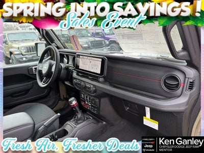 2026 Jeep Wrangler WRANGLER 2-DOOR RUBICON